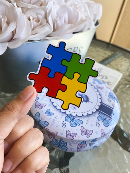 ASD Puzzle Sticker