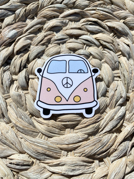 Retro Van Sticker